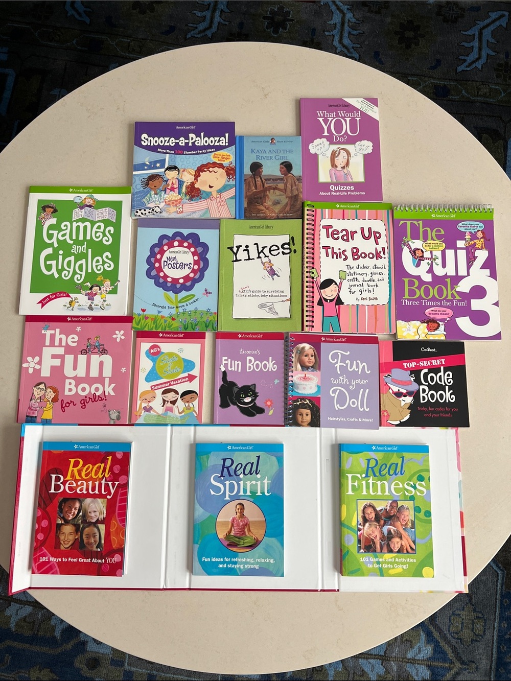 📕Lot of 14 American Girl Library Book Lot Activity & Advice Bundle — Like New